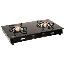 USHA COOKTOP 2 BURNER EBONY, GS 2001